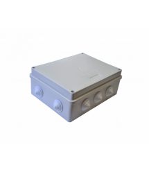 Коробка распределительная наружная Р80 200х155х80мм IP44 белая пластик (РР) Q18