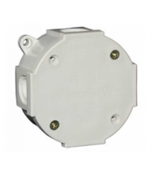 Коробка распределительная наружная Р10 75х75х35мм IP44 белая пластик (РР) Q180