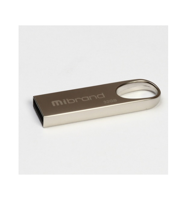 Флеш-накопичувач Mibrand Irbis, USB 2.0, 32GB, Metal Design, Blister