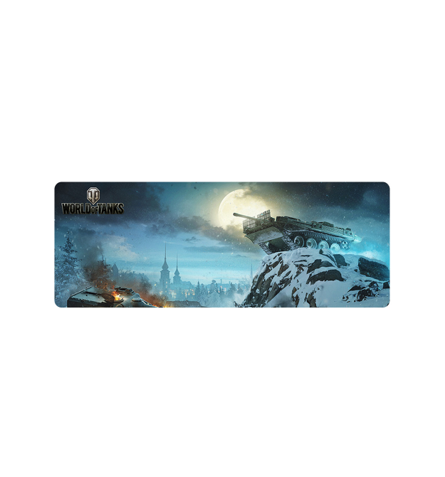 Коврик 300*700 тканевой World of Tanks-65, толщина 2 мм, OEM