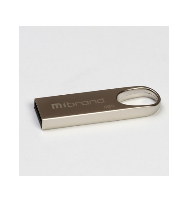 Флеш-накопичувач Mibrand Irbis, USB 2.0, 8GB, Metal Design, Blister