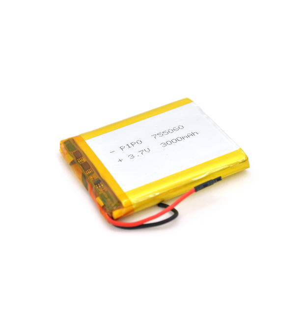 Литий-полимерный аккумулятор 7.5*50*60mm (Li-ion 3.7В 3000мАч)