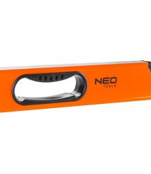 Рівень алюмінієвий Neo Tools 71-114 100 см, 3 капсули, фрезерований, 2 ручки, магніт