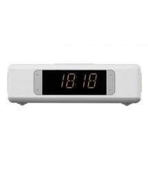 2E Акустическая док-станция SmartClock Wireless Charging, Alarm Clock, Bluetooth, FM, USB, AUX White