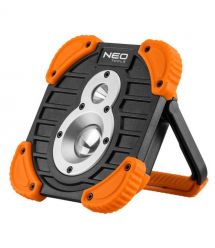 Neo Tools Прожектор, акум., 2600 мАч, 3.7 Li-ion, 10 Вт + 3 Вт, 750+ 250 люмен