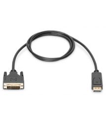Digitus Кабель DisplayPort-DVI-D (AM/AM) 2m, black