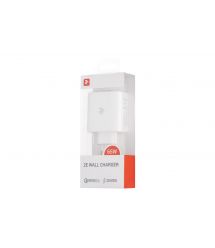 2E Сетевое ЗУ Wall Charger GaN USB-C PD3.0 Dual, QC3.0, Max 65W, white