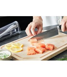 Tefal Нож с чехлом-точилкой Eversharp 16,5 см (K2569004)