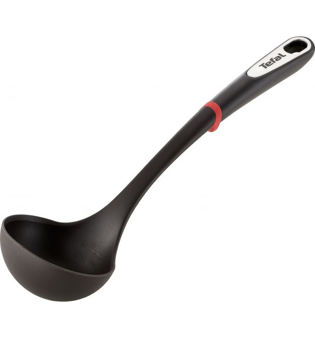 Tefal Ополоник Ingenio, пластик, чорний