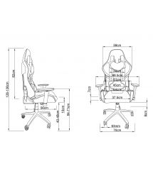 Ігрове крісло 2E Gaming Hibagon II Black/Red