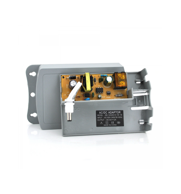 Импульсный блок питания YOSO ZH120200-Y 12В 2А штекер 5,5-2,1 настенный White