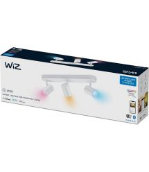 WiZ Світильник точковий накладний розумний IMAGEO Spots, 3х5W, 2200-6500K, RGB, Wi-Fi, білий