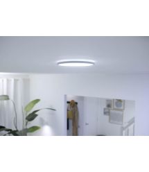 WiZ Світильник стельовий розумний SuperSlim Ceiling, 16W, 1500lm, 29,2см, 2700-6500K, Wi-Fi, білий