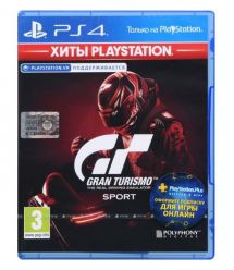 Games Software Gran Turismo Sport (поддержка VR) (Хиты PlayStation) [Blu-Ray диск] (PS4)