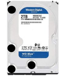 WD Жесткий диск 3.5" SATA 3.0 2TB 5400 256MB Blue