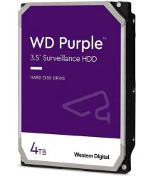 WD Жесткий диск 3.5" SATA 3.0 4TB 256MB Purple Surveillance