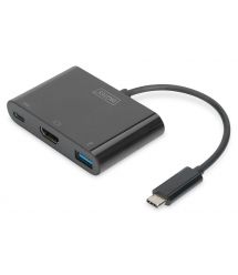 Digitus Адаптер USB-C - HDMA, 2xUSB
