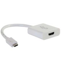 C2G Адаптер USB-C на HDMI белый
