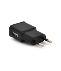 СЗУ 110-240V, 1xUSB, 5V - 2A, Black, Blister-box