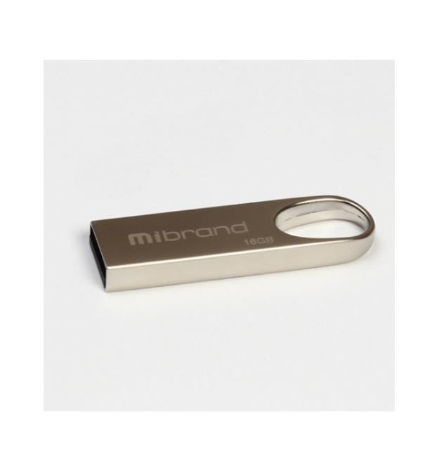 Флеш-накопичувач Mibrand Irbis, USB 2.0, 16GB, Metal Design, Blister