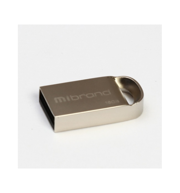 Флеш-накопичувач Mibrand Lynx, USB 2.0, 16GB, Metal Design, Blister