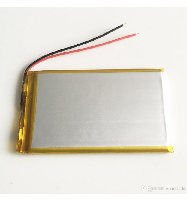 Літій-полімерний акумулятор 4*60*115mm 3,7V (Li-ion 3.7В 3500мА&middotгод)
