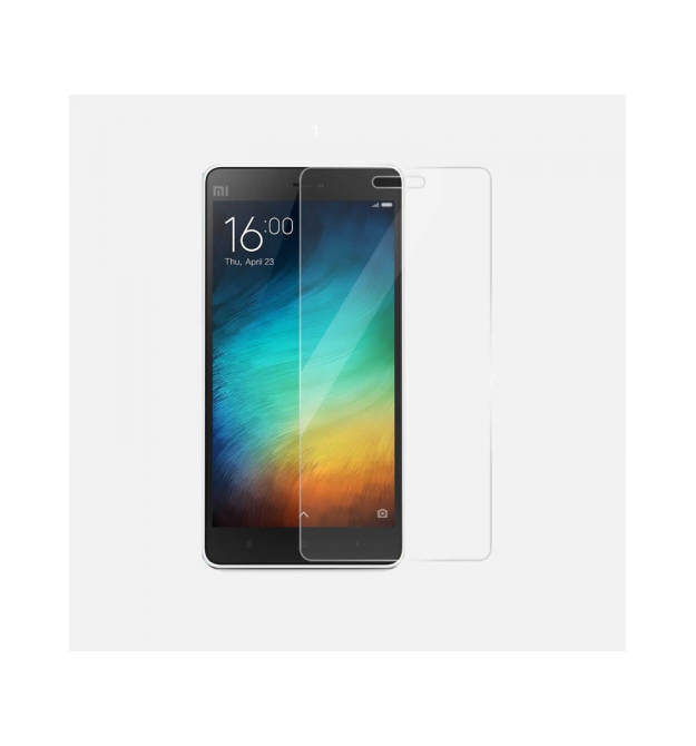 Защитное стекло на экран прозрачное для XIAOMI Mi4с, (пакет без салфеток)