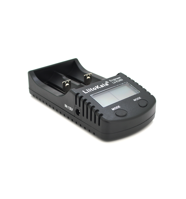 ЗУ универсальное Liitokala Lii-260, 2 канала,LCD дисплей, поддерживает Li-ion, Ni-MH и Ni-Cd AA (R6), ААA (R03), AAAA, С (R14)