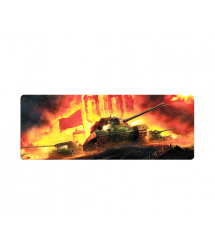 Коврик 300*700 тканевой World of Tanks-67, толщина 2 мм, OEM