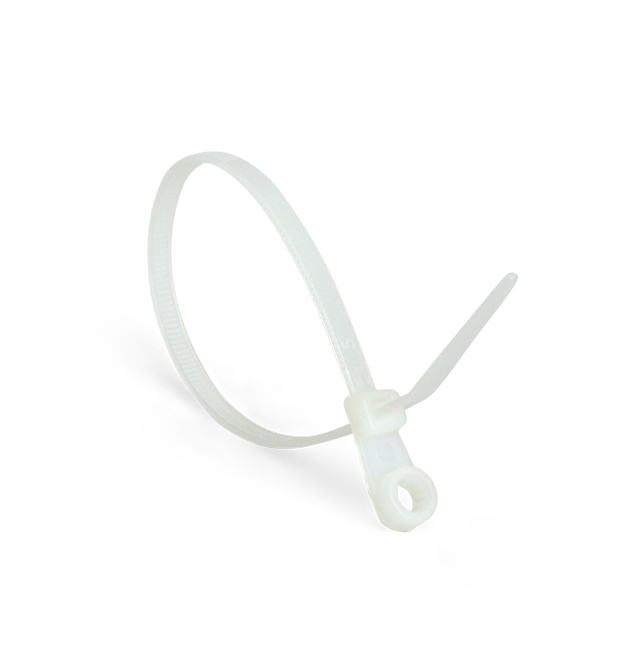 Стяжка 220 х 4.2 мм, з отвором діаметр 4 мм. під гвинт 100 шт.