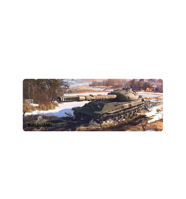Коврик 300*700 тканевой World of Tanks-33, толщина 2 мм, OEM