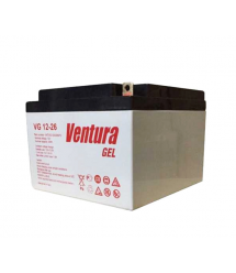 Аккумуляторная батарея Ventura VG 12-26 Gel 12V 26Ah (175*166*125мм), Q1