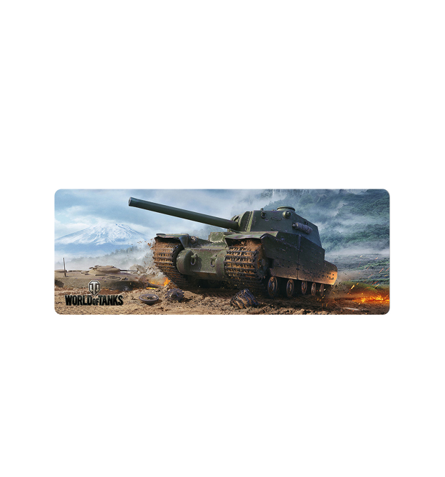 Коврик 300*700 тканевой World of Tanks-35, толщина 2 мм, OEM