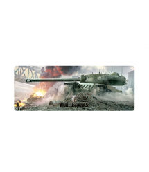 Коврик 300*700 тканевой World of Tanks-80, толщина 2 мм, OEM