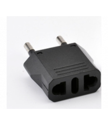 Перехідник на євророзетку Binxing WM-10 Black, 110-250V, 10A, 500W, в упаковці 100 штук, ціна за штуку