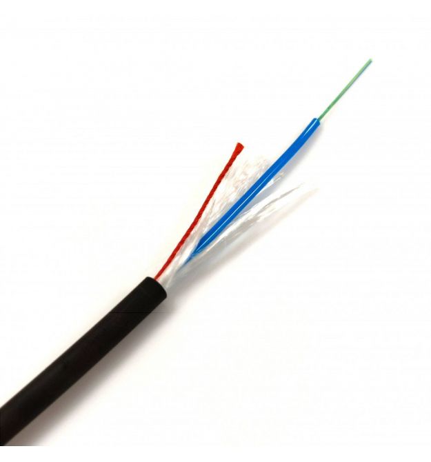 Оптичний кабель універсальний CMS-U-DQ(BN)H-4F E9-125-1.0kN оболонка FRNC