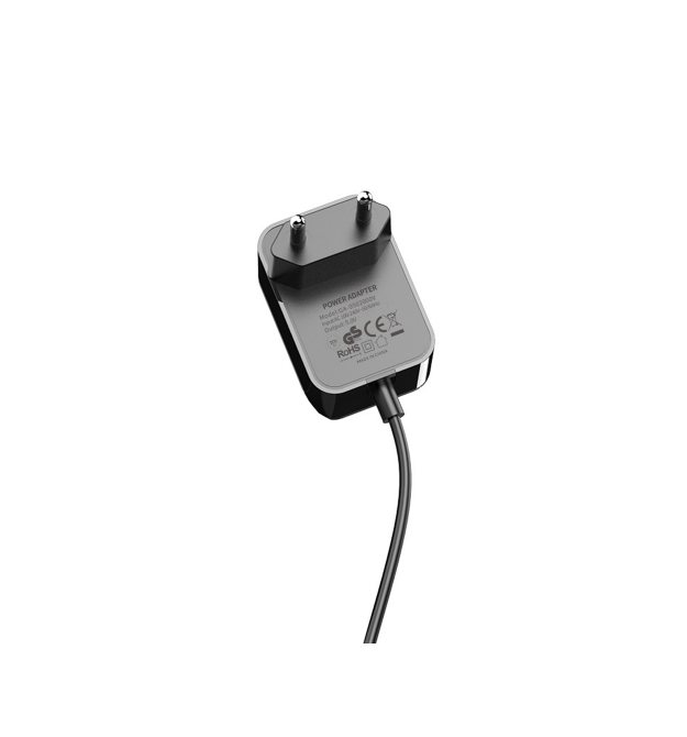 Импульсный адаптер питания 5В 2А (10Вт) штекер 5.5 - 2.1 длина 1,2м, Q50, White