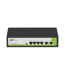 PoE-комутатор ZKTeco ZK-PoE42N-55W з 4 портами PoE