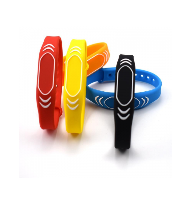 Безконтактний браслет IC MIFARE 13,56 МГц, (1K) ремінець регульований, колір чорний