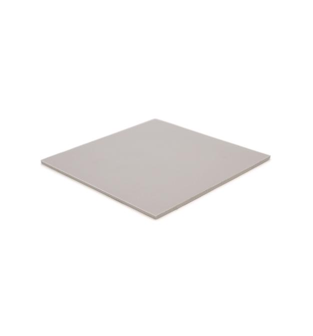Силиконовая термопрокладка HY-100, 100x100x0.5mm, Light Gray, 2,0W - m-K, -40240, удельный вес -2g - cm3, OEM Q