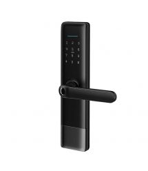 Умный дверной биометрический замок SEVEN LOCK SL-7767BF black