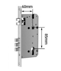 Умный дверной биометрический замок SEVEN LOCK SL-7766BF black