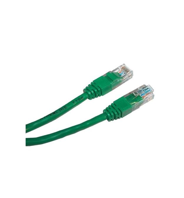 зеленый Патч-корд E-server UTP, 0.5 м, кат. 5e