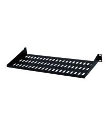 Полка для 19" шкафа, глибина 280 мм 1U BLACK Hypernet CS-280-1U-BLACK