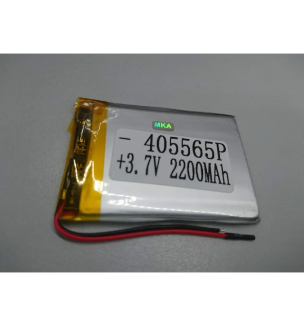 Літій-полімерний акумулятор 4*55*65 mm (Li-ion 3.7 В 2200маг)
