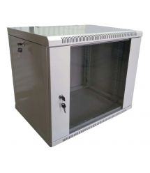 Шкаф настенный розборной 9U 600x600х507 мм Hypernet WMNC66-9U-FLAT