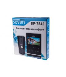 Комплект домофона SEVEN DP–7542 Kit black