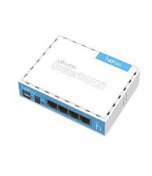 2.4GHz Wi-Fi точка доступа с 4-портами Ethernet для домашнего использования MikroTik hAP lite (RB941-2nD)