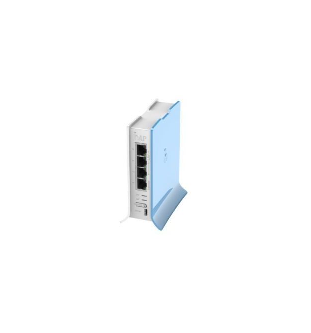 2.4GHz Wi-Fi точка доступа с 4-портами Ethernet для домашнего использования MikroTik hAP liteTC (RB941-2nD-TC)