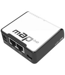 2.4GHz Wi-Fi точка доступа с 2-портами Ethernet для домашнего использования MikroTik mAP (RBmAP2nD)